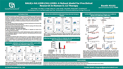 BALB/c-hIL12RB1/hIL12RB2: A Robust Model for Preclinical Research in Human IL-12 Therapy